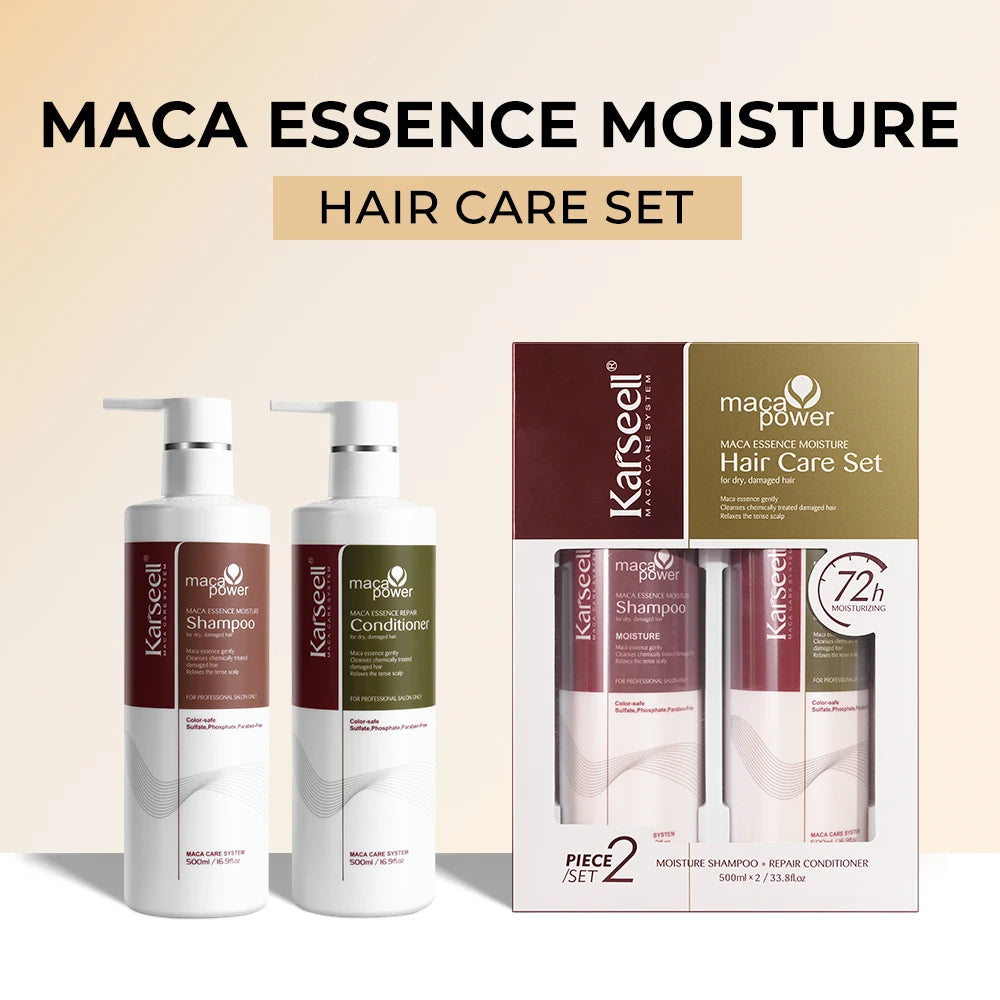 Collagen Hair Repair Shampoo & Conditioner (For Dry, Damaged Hair — All Hair Types)