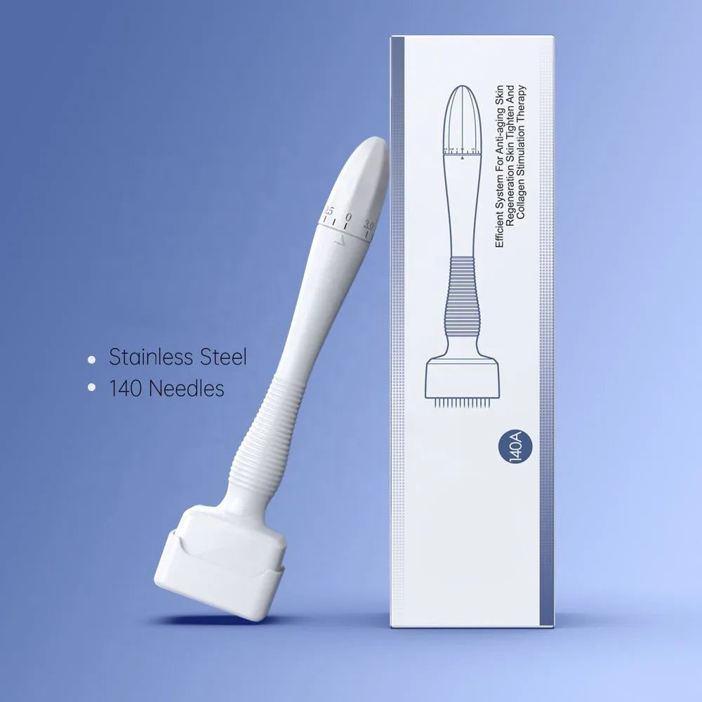 Adjustable Derma Stamp — 140 Micro-Needles