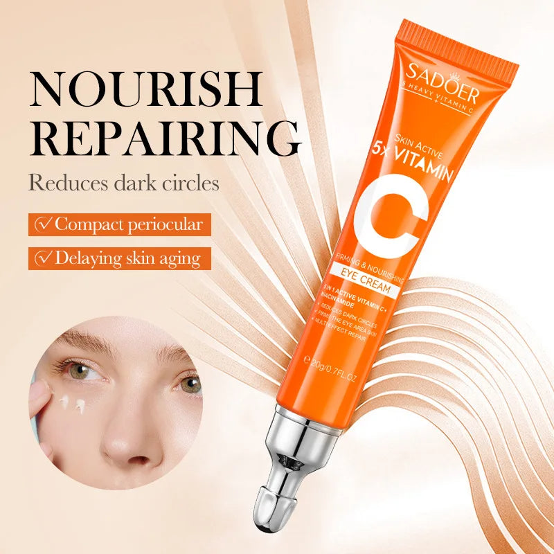 Vitamin C Brightening Eye Cream — Dark Circles & De-Puffing