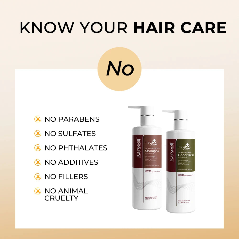 Collagen Hair Repair Shampoo & Conditioner (For Dry, Damaged Hair — All Hair Types)