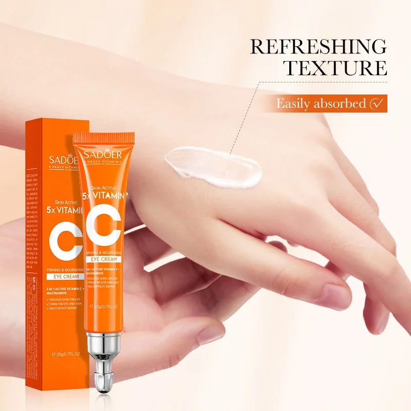 Vitamin C Brightening Eye Cream — Dark Circles & De-Puffing
