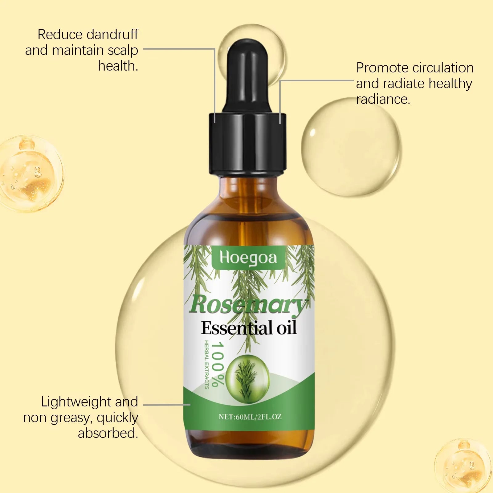 Rosemary Essential Oil Hair Serum