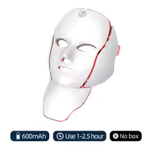 Photon LED Face + Neck Mask — Wireless 7-Colour (Rechargeable)